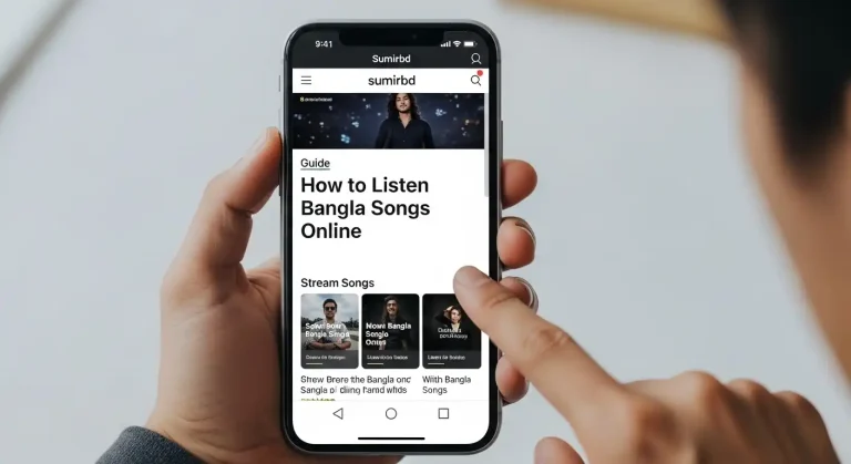 How to Listen Bangla Songs Online on Mobile (Sumirbd Guide) How to Listen Bangla Songs Online